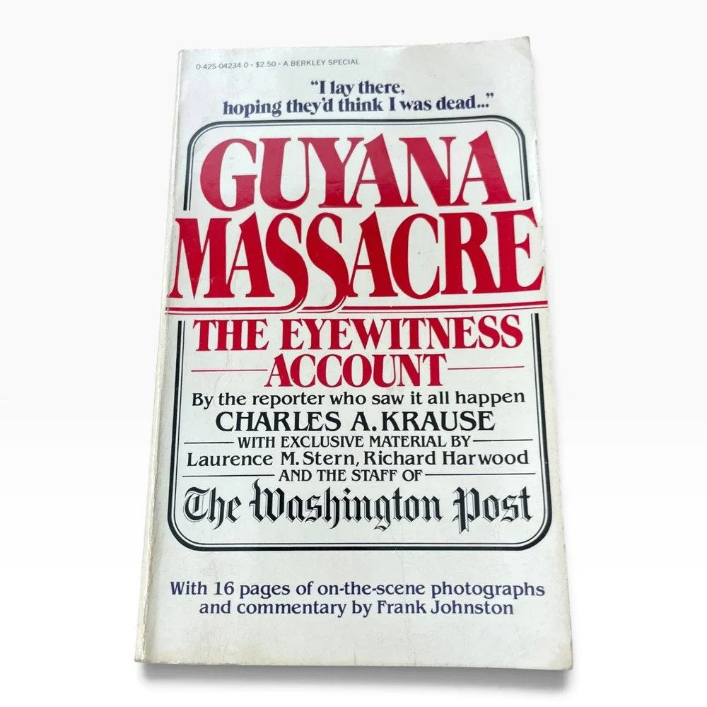 Guyana Massacre The Eyewitness Account Charles A. Krause Berkley 1978 Paperback